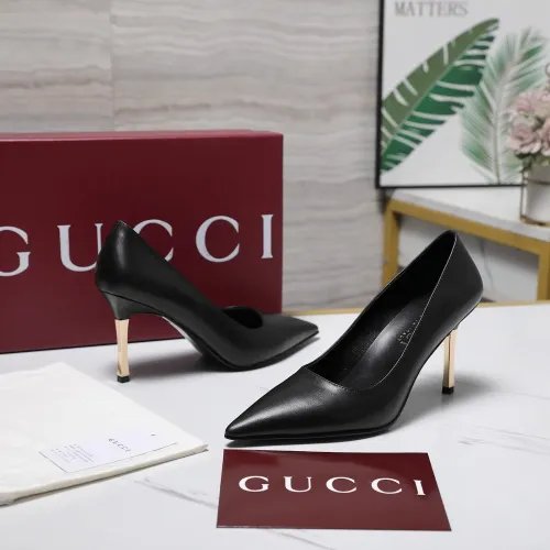 Gucci High-Heeled Shoes For Women #1442389 $108.00 USD, Wholesale Replica Gucci High-Heeled Shoes