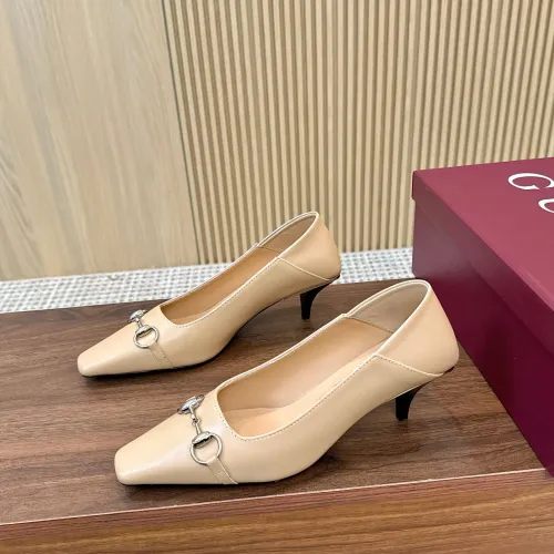 Gucci High-Heeled Shoes For Women #1442410 $98.00 USD, Wholesale Replica Gucci High-Heeled Shoes