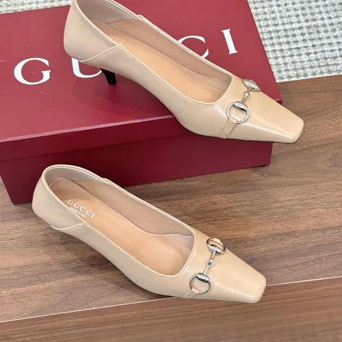 Replica Gucci High-Heeled Shoes For Women #1442410 $98.00 USD for Wholesale