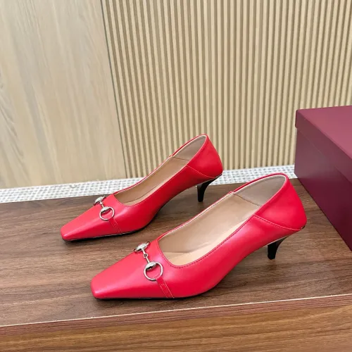 Gucci High-Heeled Shoes For Women #1442412 $98.00 USD, Wholesale Replica Gucci High-Heeled Shoes