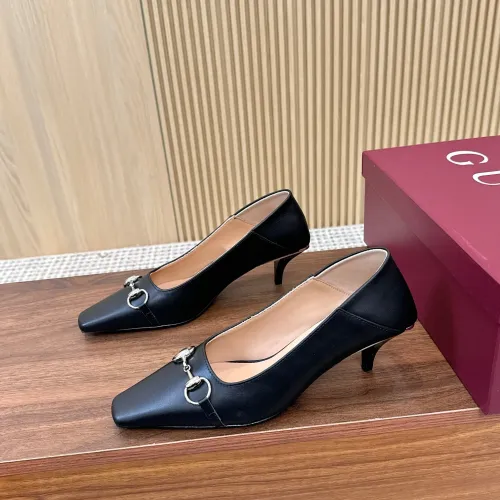 Gucci High-Heeled Shoes For Women #1442413 $98.00 USD, Wholesale Replica Gucci High-Heeled Shoes