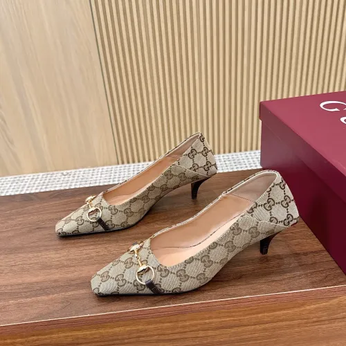 Gucci High-Heeled Shoes For Women #1442414 $98.00 USD, Wholesale Replica Gucci High-Heeled Shoes