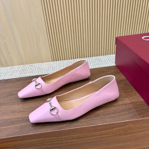 Gucci Flat Shoes For Women #1442438 $98.00 USD, Wholesale Replica Gucci Flat Shoes