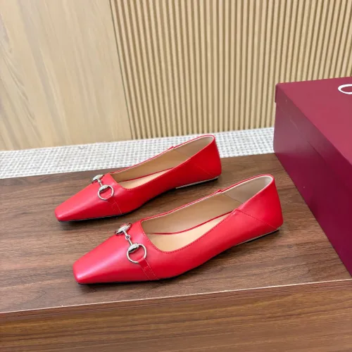 Gucci Flat Shoes For Women #1442439 $98.00 USD, Wholesale Replica Gucci Flat Shoes