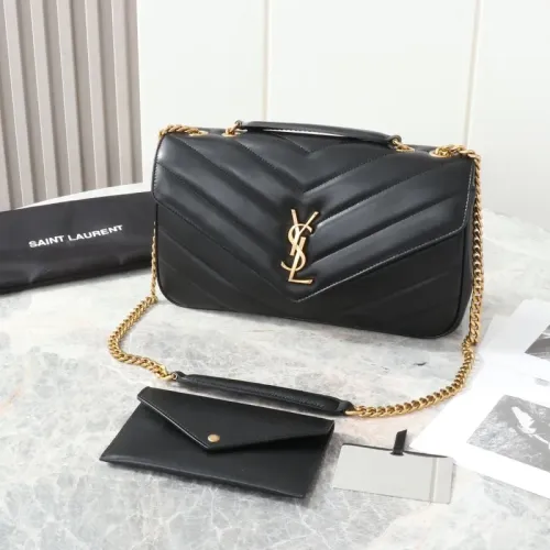 Yves Saint Laurent YSL AAA Quality Shoulder Bags For Women #1442458 $160.00 USD, Wholesale Replica Yves Saint Laurent YSL AAA Quality Shoulder Bags