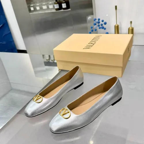 Valentino Flat Shoes For Women #1442518 $105.00 USD, Wholesale Replica Valentino Flat Shoes