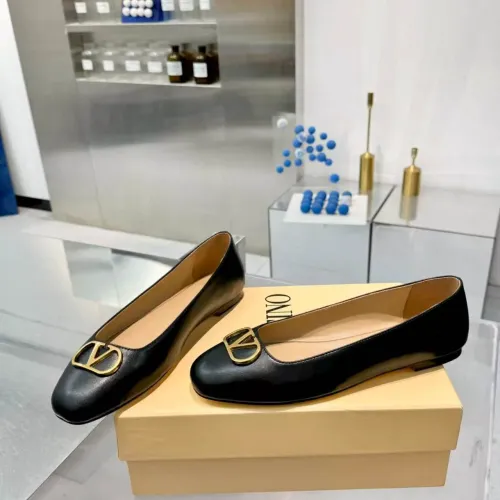 Valentino Flat Shoes For Women #1442520 $105.00 USD, Wholesale Replica Valentino Flat Shoes