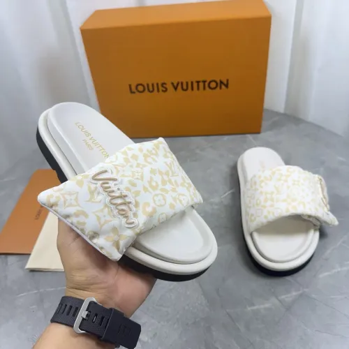 Louis Vuitton Slippers For Men #1442541 $76.00 USD, Wholesale Replica Louis Vuitton Slippers