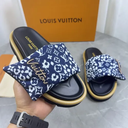 Replica Louis Vuitton Slippers For Men #1442543 $76.00 USD for Wholesale