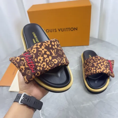 Replica Louis Vuitton Slippers For Men #1442545 $76.00 USD for Wholesale