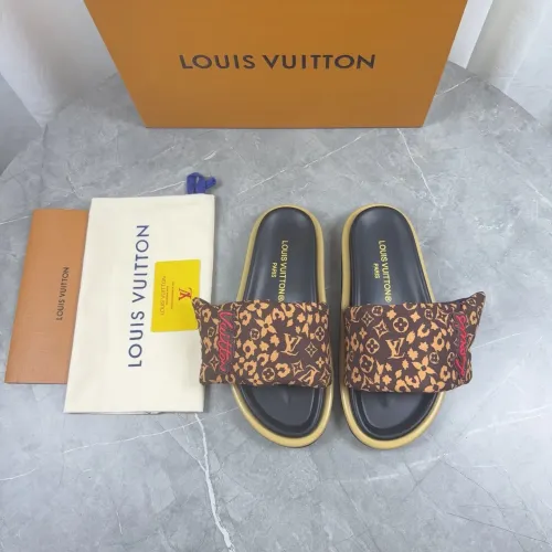 Replica Louis Vuitton Slippers For Men #1442545 $76.00 USD for Wholesale