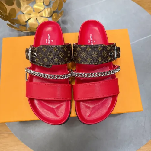 Louis Vuitton Slippers For Women #1442549 $72.00 USD, Wholesale Replica Louis Vuitton Slippers