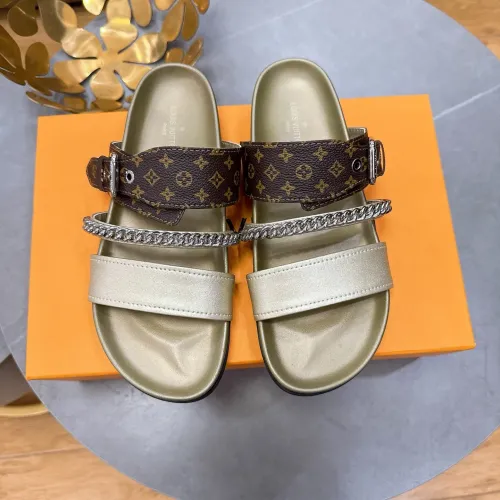 Louis Vuitton Slippers For Women #1442550 $72.00 USD, Wholesale Replica Louis Vuitton Slippers