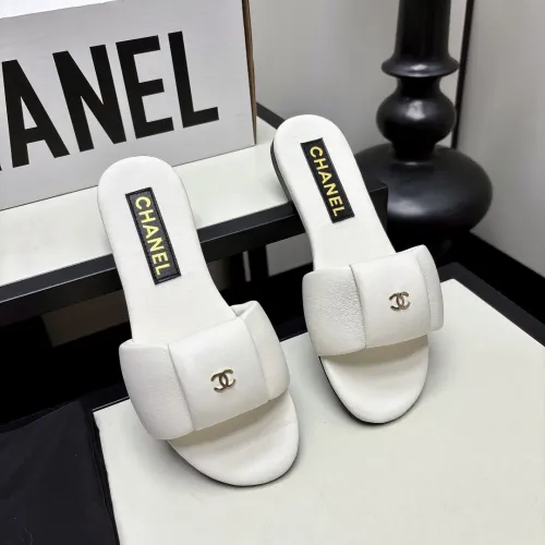 Replica Chanel Slippers For Women #1442566 $92.00 USD for Wholesale