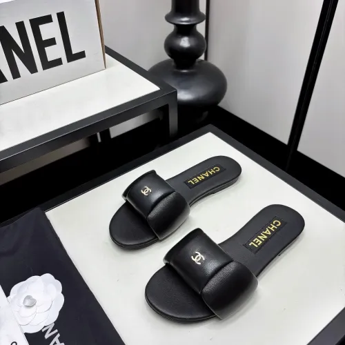 Chanel Slippers For Women #1442567 $92.00 USD, Wholesale Replica Chanel Slippers