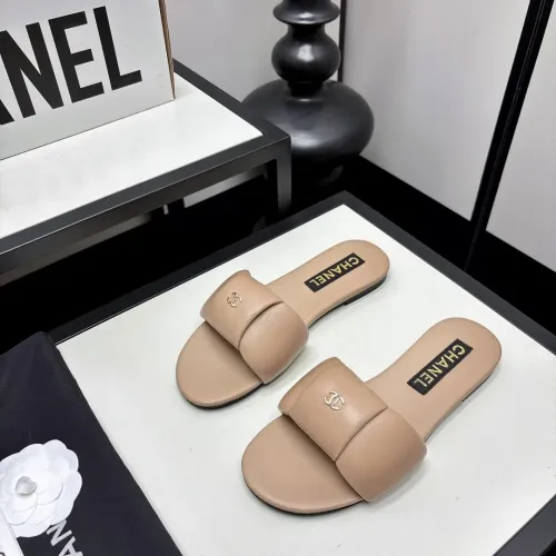 Chanel Slippers For Women #1442568 $92.00 USD, Wholesale Replica Chanel Slippers