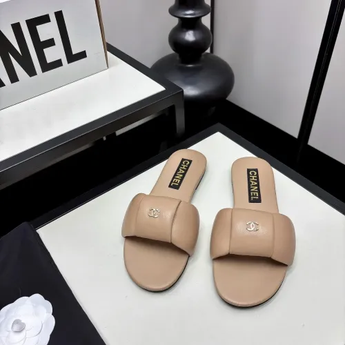 Replica Chanel Slippers For Women #1442568 $92.00 USD for Wholesale