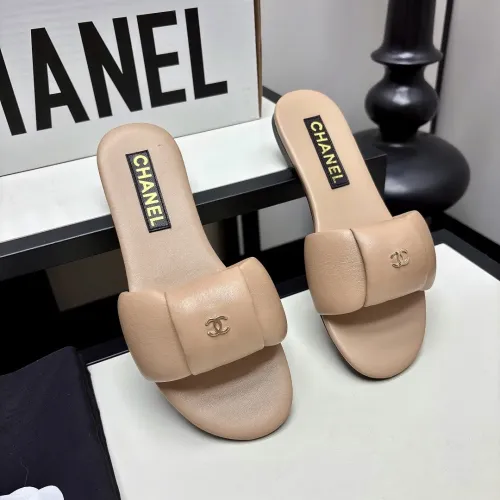 Replica Chanel Slippers For Women #1442568 $92.00 USD for Wholesale