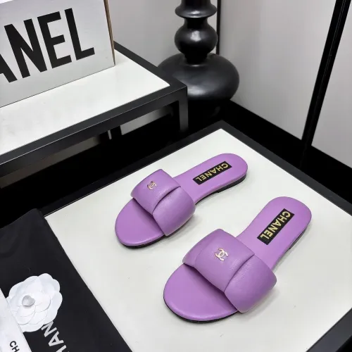 Chanel Slippers For Women #1442569 $92.00 USD, Wholesale Replica Chanel Slippers