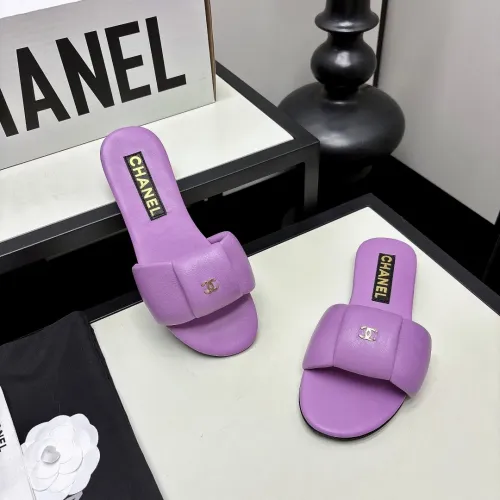 Replica Chanel Slippers For Women #1442569 $92.00 USD for Wholesale