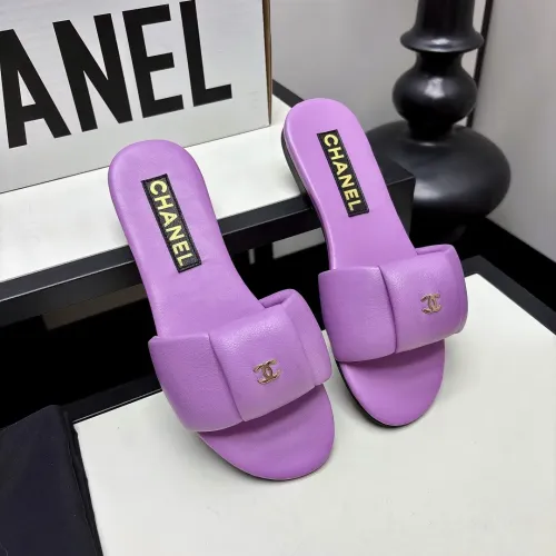 Replica Chanel Slippers For Women #1442569 $92.00 USD for Wholesale