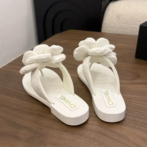 Replica Chanel Slippers For Women #1442572 $100.00 USD for Wholesale