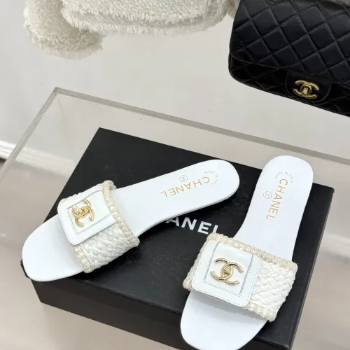 Chanel Slippers For Women #1442577 $98.00 USD, Wholesale Replica Chanel Slippers