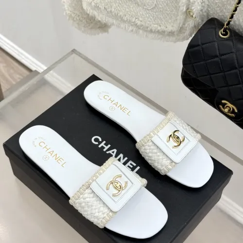 Replica Chanel Slippers For Women #1442577 $98.00 USD for Wholesale