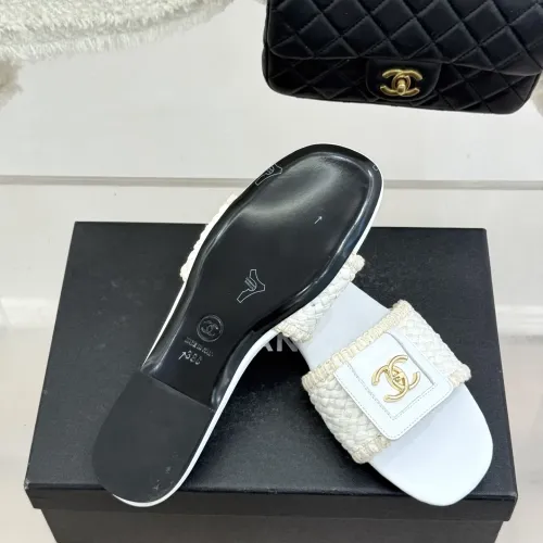 Replica Chanel Slippers For Women #1442577 $98.00 USD for Wholesale