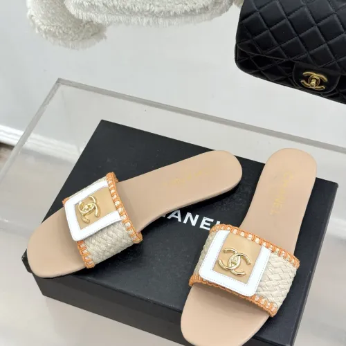 Chanel Slippers For Women #1442578 $98.00 USD, Wholesale Replica Chanel Slippers