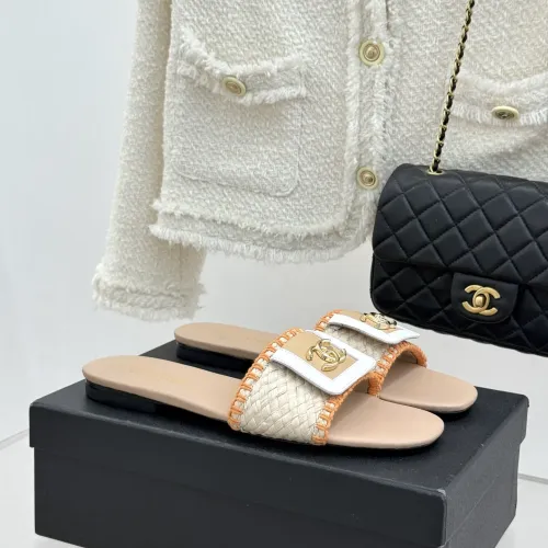 Replica Chanel Slippers For Women #1442578 $98.00 USD for Wholesale