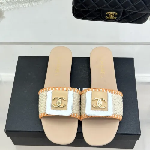 Replica Chanel Slippers For Women #1442578 $98.00 USD for Wholesale