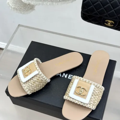 Chanel Slippers For Women #1442579 $98.00 USD, Wholesale Replica Chanel Slippers