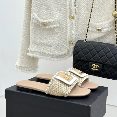 Replica Chanel Slippers For Women #1442579 $98.00 USD for Wholesale