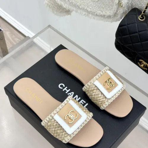 Replica Chanel Slippers For Women #1442579 $98.00 USD for Wholesale