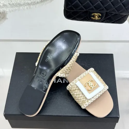 Replica Chanel Slippers For Women #1442579 $98.00 USD for Wholesale