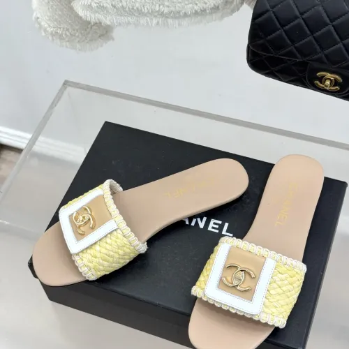 Chanel Slippers For Women #1442580 $98.00 USD, Wholesale Replica Chanel Slippers