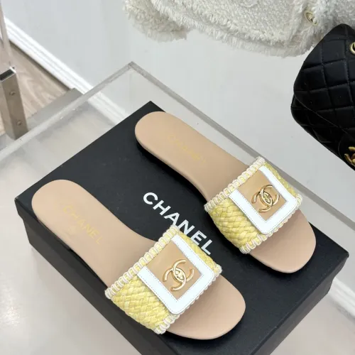 Replica Chanel Slippers For Women #1442580 $98.00 USD for Wholesale