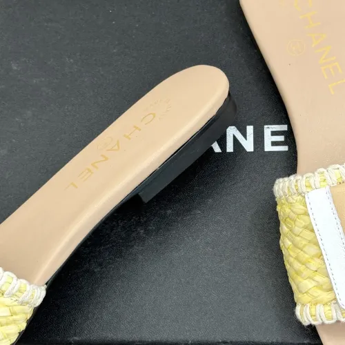 Replica Chanel Slippers For Women #1442580 $98.00 USD for Wholesale