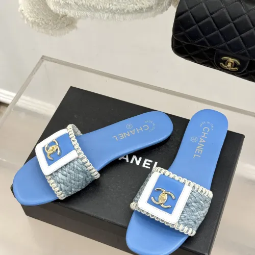 Chanel Slippers For Women #1442581 $98.00 USD, Wholesale Replica Chanel Slippers