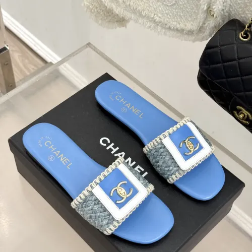 Replica Chanel Slippers For Women #1442581 $98.00 USD for Wholesale