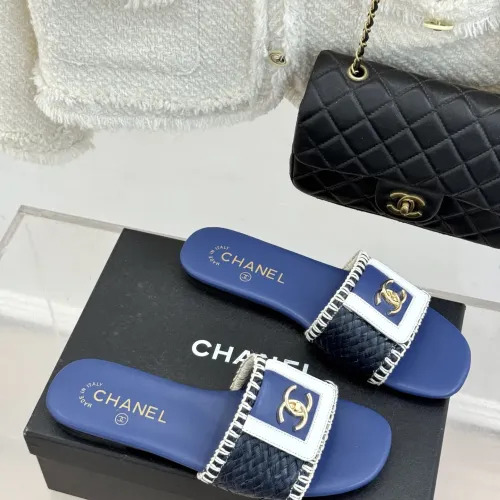 Replica Chanel Slippers For Women #1442582 $98.00 USD for Wholesale