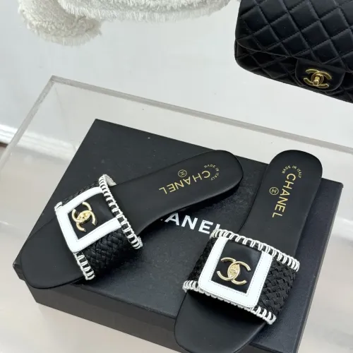 Chanel Slippers For Women #1442583 $98.00 USD, Wholesale Replica Chanel Slippers