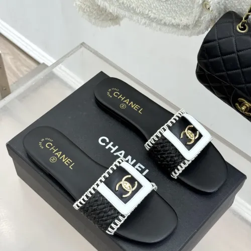 Replica Chanel Slippers For Women #1442583 $98.00 USD for Wholesale