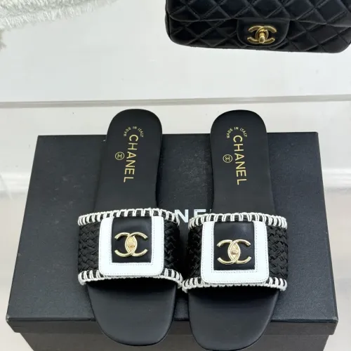 Replica Chanel Slippers For Women #1442583 $98.00 USD for Wholesale