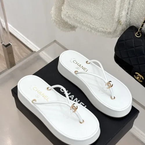 Replica Chanel Slippers For Women #1442586 $98.00 USD for Wholesale