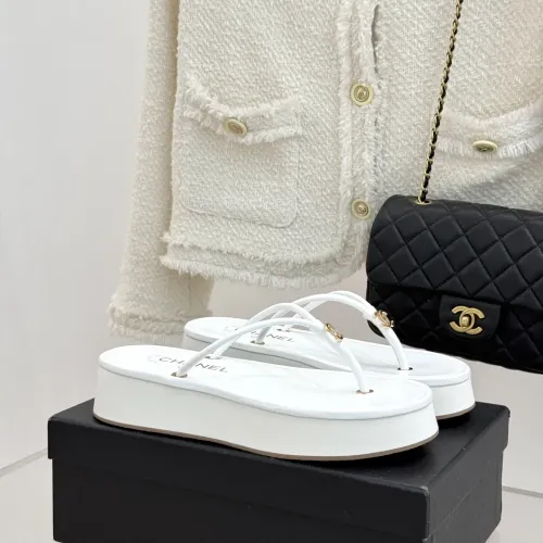Replica Chanel Slippers For Women #1442586 $98.00 USD for Wholesale