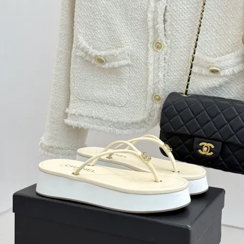 Replica Chanel Slippers For Women #1442587 $98.00 USD for Wholesale