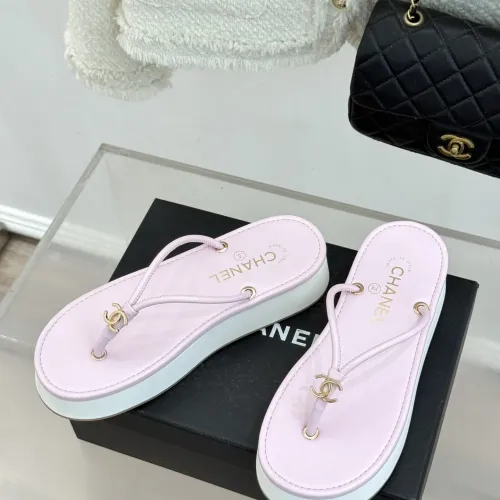 Chanel Slippers For Women #1442588 $98.00 USD, Wholesale Replica Chanel Slippers