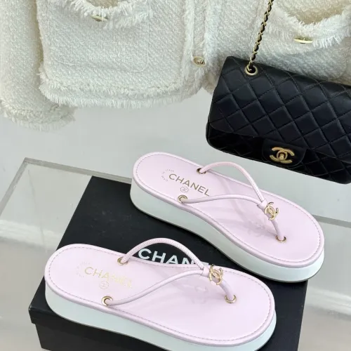 Replica Chanel Slippers For Women #1442588 $98.00 USD for Wholesale